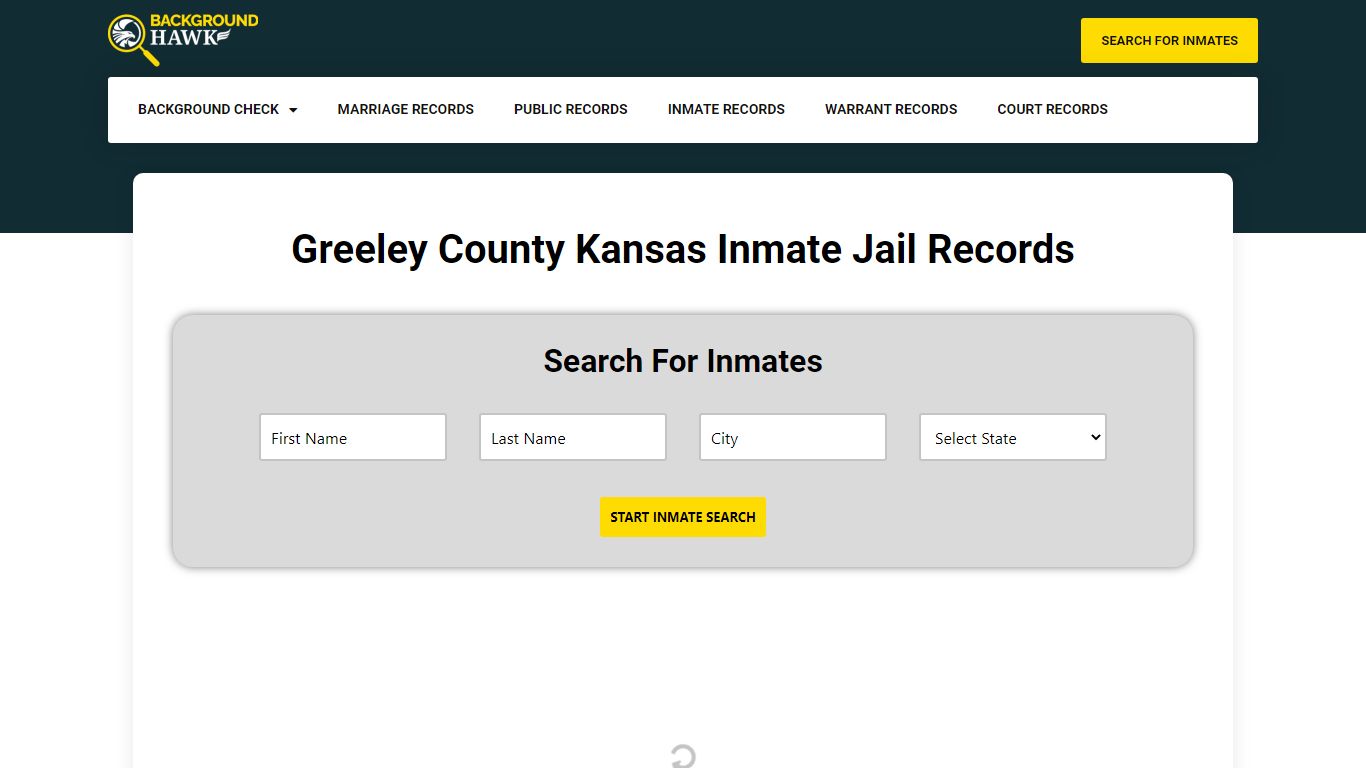 Inmate Jail Records in Greeley County , Kansas
